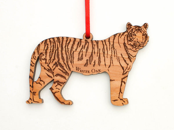 White Oak Conservation Tiger Ornament