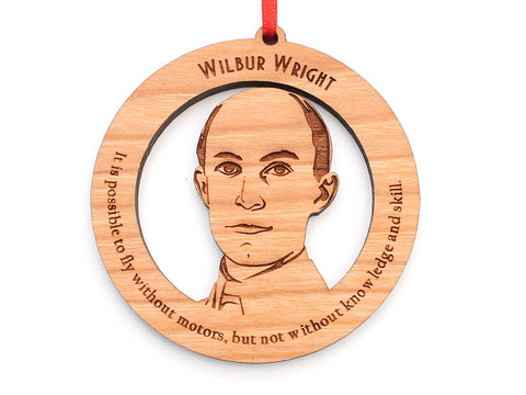 Wilbur Wright Ornament - Nestled Pines